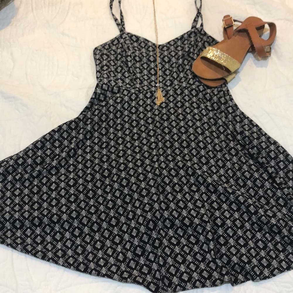 Funky flowing sundress